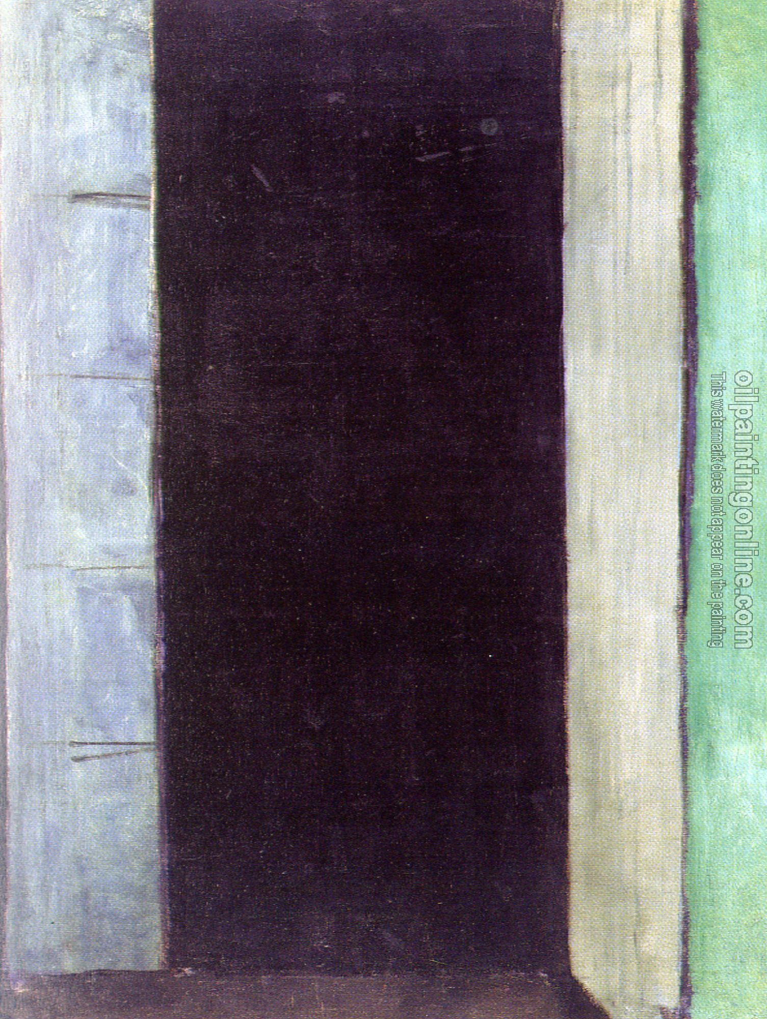 Matisse, Henri Emile Benoit - french window at collioure